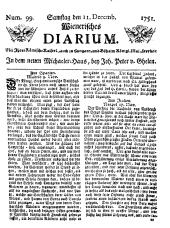 Wiener Zeitung 17511211 Seite: 1