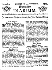 Wiener Zeitung 17521104 Seite: 1