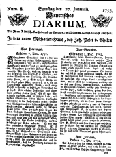 Wiener Zeitung 17530127 Seite: 1