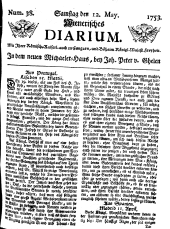 Wiener Zeitung 17530512 Seite: 1