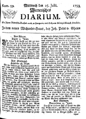 Wiener Zeitung 17530725 Seite: 1