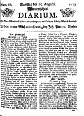 Wiener Zeitung 17530825 Seite: 1