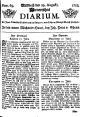 Wiener Zeitung 17530829 Seite: 1