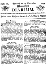 Wiener Zeitung 17531021 Seite: 1