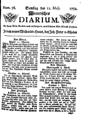 Wiener Zeitung 17540511 Seite: 1