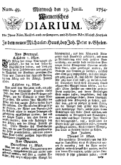 Wiener Zeitung 17540619 Seite: 1