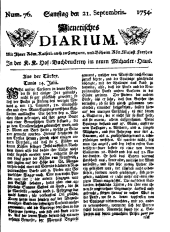 Wiener Zeitung 17540921 Seite: 1