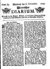 Wiener Zeitung 17541106 Seite: 1