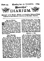 Wiener Zeitung 17541123 Seite: 1