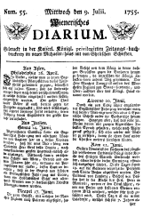 Wiener Zeitung 17550709 Seite: 1