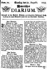 Wiener Zeitung 17550830 Seite: 1