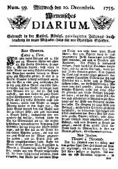 Wiener Zeitung 17551210 Seite: 1