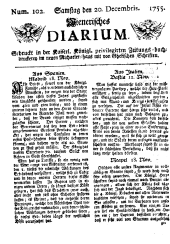 Wiener Zeitung 17551220 Seite: 1