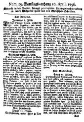 Wiener Zeitung 17560410 Seite: 9