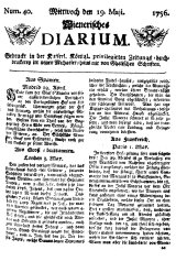 Wiener Zeitung 17560519 Seite: 1