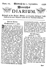 Wiener Zeitung 17560901 Seite: 1