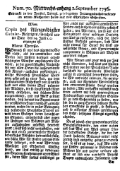 Wiener Zeitung 17560901 Seite: 9