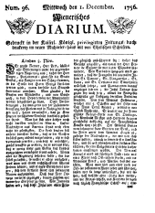 Wiener Zeitung 17561201 Seite: 1