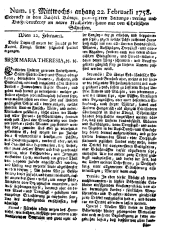 Wiener Zeitung 17580222 Seite: 9