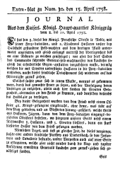 Wiener Zeitung 17580415 Seite: 13