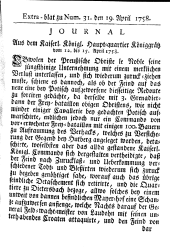 Wiener Zeitung 17580419 Seite: 13