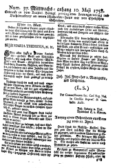 Wiener Zeitung 17580510 Seite: 9