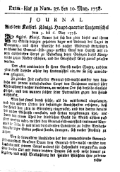 Wiener Zeitung 17580510 Seite: 13