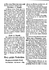 Wiener Zeitung 17580909 Seite: 5