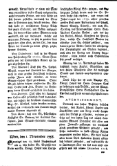 Wiener Zeitung 17581101 Seite: 5