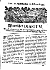 Wiener Zeitung 17590210 Seite: 1