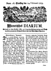 Wiener Zeitung 17590224 Seite: 1