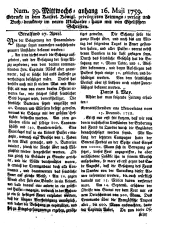 Wiener Zeitung 17590516 Seite: 9