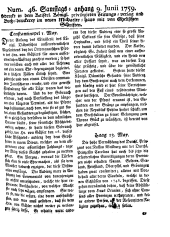 Wiener Zeitung 17590609 Seite: 9