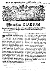 Wiener Zeitung 17591027 Seite: 1