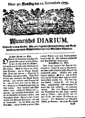 Wiener Zeitung 17591110 Seite: 1