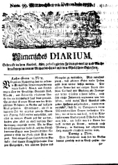 Wiener Zeitung 17591212 Seite: 1