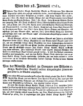 Wiener Zeitung 17610128 Seite: 13