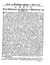 Wiener Zeitung 17610411 Seite: 9