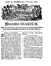 Wiener Zeitung 17611205 Seite: 1