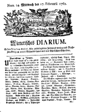 Wiener Zeitung 17620217 Seite: 1