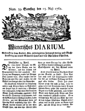 Wiener Zeitung 17620515 Seite: 1