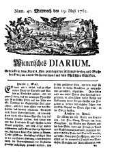 Wiener Zeitung 17620519 Seite: 1