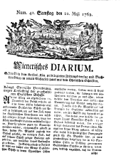 Wiener Zeitung 17620522 Seite: 1