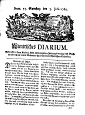 Wiener Zeitung 17620703 Seite: 1