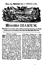 Wiener Zeitung 17621020 Seite: 1