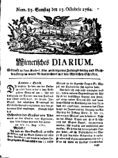 Wiener Zeitung 17621023 Seite: 1