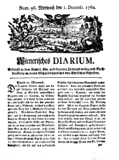 Wiener Zeitung 17621201 Seite: 1