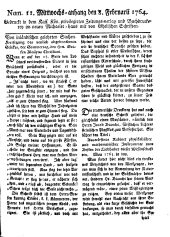Wiener Zeitung 17640208 Seite: 9