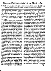 Wiener Zeitung 17640324 Seite: 9