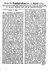 Wiener Zeitung 17640818 Seite: 9